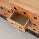 コンビネーションチェスト&nbsp;5段&nbsp;引出し7杯&nbsp;幅50&nbsp;高さ90&nbsp;AKU1045061