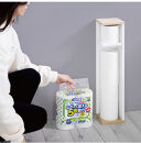 スリムコーナーラック&nbsp;ホワイト&nbsp;イレットペーパー収納&nbsp;TLS-15WH(スリムコーナー収納)&nbsp;SNG101338202