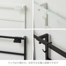 カバンラック&nbsp;伸縮&nbsp;コンパクト&nbsp;簡単組立&nbsp;置くだけ&nbsp;オープンラック&nbsp;ホワイト&nbsp;AKU105645401