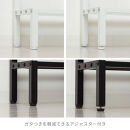 カバンラック&nbsp;伸縮&nbsp;コンパクト&nbsp;簡単組立&nbsp;置くだけ&nbsp;オープンラック&nbsp;ホワイト&nbsp;AKU105645401