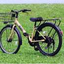 【サカイサイクル】子ども自転車24インチ&nbsp;ブレイクアウト・ジュニアBRO246HDA　フラットデザートイエロー