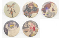 オリジナル【浮世絵缶バッジ】16点セット／名古屋刀剣博物館