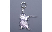 オリジナル【北斎漫画アクリルキーホルダー】３点セット／名古屋刀剣博物館