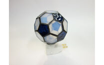 ステンドグラス&nbsp;サッカーボール型&nbsp;コンセントライト