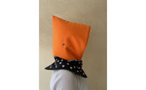 防災頭巾　大人用&nbsp;＜カラー：オレンジ色＞【避難グッズ&nbsp;グッズ&nbsp;防災用品&nbsp;避難用品&nbsp;地震&nbsp;火事&nbsp;火災&nbsp;保護&nbsp;災害&nbsp;地震対策&nbsp;防災対策】