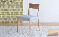 DCジャンブル01&nbsp;ダイニングチェア&nbsp;オーク&nbsp;オールマイティアイボリー&nbsp;1脚&nbsp;単品&nbsp;チェア&nbsp;椅子