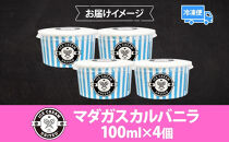 【&nbsp;ICE&nbsp;CREAM&nbsp;UNITED&nbsp;】マダガスカルバニラ&nbsp;100ml&nbsp;×&nbsp;4個&nbsp;バニラ&nbsp;濃厚&nbsp;ジェラート&nbsp;砂糖&nbsp;アイス&nbsp;コク&nbsp;濃厚&nbsp;冷凍&nbsp;冷凍庫&nbsp;氷&nbsp;イタリア&nbsp;デザート&nbsp;アイスクリームユナイテッド&nbsp;大阪府&nbsp;堺市