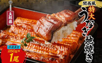 関西風うなぎ地焼き特大&nbsp;冷凍真空&nbsp;1尾×250g&nbsp;うなぎ&nbsp;ウナギ&nbsp;タレ&nbsp;老舗&nbsp;伝統&nbsp;蒲焼き&nbsp;真空パック&nbsp;小分け&nbsp;丑の日&nbsp;ひつまぶし&nbsp;うな重&nbsp;お取り寄せ&nbsp;グルメ&nbsp;プレゼント&nbsp;贈答&nbsp;贈り物&nbsp;土用の丑の日&nbsp;五郎藤&nbsp;大阪府&nbsp;堺市
