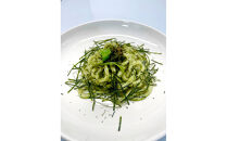 朝宮茶の新芽から生まれた&nbsp;近江茶ジェノベーゼ