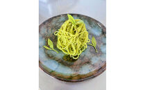 朝宮茶の新芽から生まれた&nbsp;近江茶ジェノベーゼ