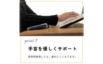 傾斜付&nbsp;肘置きクッション&nbsp;ブラック