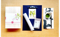 抹茶書®キット&nbsp;（松蘭オリジナル抹茶書色紙作品付き）