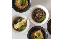 さぬき小豆島　手延冷凍調理そば6食セット（えび天２/牛肉２/かきあげ２）