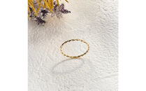 K18&nbsp;ねじねじリング（ハンドメイド）【サイズ：1号】