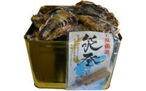 石川県七尾産　能登かき　殻付き　半缶（約40個）