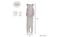 【ニッセン】まるで猫!のようなモフモフ抱き枕(猫Feel)&nbsp;ロシアンブルー(グレー系)［&nbsp;京都&nbsp;nissen&nbsp;しっぽ付き&nbsp;人気&nbsp;おすすめ&nbsp;手洗い&nbsp;ギフト&nbsp;プレゼント&nbsp;お取り寄せ&nbsp;通販&nbsp;送料無料&nbsp;ふるさと納税&nbsp;］