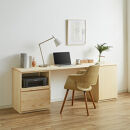 【大川家具】無垢材&nbsp;システムデスク&nbsp;幅1600mm&nbsp;テーブル&nbsp;パソコンデスク&nbsp;子供机&nbsp;勉強机&nbsp;学習机&nbsp;書斎デスク&nbsp;HO-TMR&nbsp;ホワイトアッシュ&nbsp;天然木&nbsp;モダン&nbsp;国産&nbsp;無垢材&nbsp;高級感【設置付き】