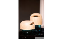 【グリーン】フィンランド人デザイナーと群馬県のものづくりのコラボレーションから生まれたコインバンク「TATTI （タッティ）」ショートサイズ