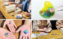 【ヒロミ・アート】京都の伝統工芸・京七宝の制作体験チケット [ 京都 東山 ストラップ ペンダント 人気 おすすめ アクセサリー かわいい 綺麗 ギフト プレゼント お取り寄せ 通販 送料無料 ふるさと納税 ]