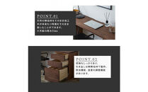 【大川家具】無垢材&nbsp;システムデスク&nbsp;幅1800mm&nbsp;テーブル&nbsp;パソコンデスク&nbsp;子供机&nbsp;勉強机&nbsp;学習机&nbsp;書斎デスク&nbsp;HO-TMR&nbsp;ホワイトオーク&nbsp;天然木&nbsp;モダン&nbsp;国産&nbsp;無垢材&nbsp;高級感【設置付き】