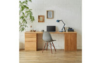 【大川家具】無垢材&nbsp;システムデスク&nbsp;幅2000mm&nbsp;テーブル&nbsp;パソコンデスク&nbsp;子供机&nbsp;勉強机&nbsp;学習机&nbsp;書斎デスク&nbsp;HM-TMR&nbsp;ホワイトオーク&nbsp;天然木&nbsp;モダン&nbsp;国産&nbsp;無垢材&nbsp;高級感【設置付き】