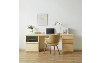 【大川家具】無垢材&nbsp;システムデスク&nbsp;幅1800mm&nbsp;テーブル&nbsp;パソコンデスク&nbsp;子供机&nbsp;勉強机&nbsp;学習机&nbsp;書斎デスク&nbsp;HO-HM&nbsp;ホワイトアッシュ&nbsp;天然木&nbsp;モダン&nbsp;国産&nbsp;無垢材&nbsp;高級感【設置付き】