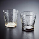 みよし漆器本舗 紀州塗り ぬりもん de Verre フリーグラス 蒔絵 万葉鶴 単品 黒 250ml