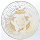 みよし漆器本舗&nbsp;紀州塗り&nbsp;ぬりもん&nbsp;de&nbsp;Verre&nbsp;フリーグラス&nbsp;蒔絵&nbsp;万葉鶴&nbsp;単品&nbsp;白&nbsp;250ml