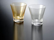 みよし漆器本舗&nbsp;ペアグラス&nbsp;紀州塗り&nbsp;ぬりもん&nbsp;de&nbsp;Verre&nbsp;フリーグラス&nbsp;涼金・涼銀&nbsp;210ml