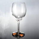 みよし漆器本舗&nbsp;紀州塗り&nbsp;ぬりもん&nbsp;de&nbsp;Verre&nbsp;ワイングラス&nbsp;紅葉&nbsp;黒&nbsp;300ml