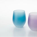みよし漆器本舗&nbsp;紀州塗り&nbsp;ぬりもん&nbsp;de&nbsp;Verre&nbsp;フリーグラス&nbsp;クールグラデーション&nbsp;ペアセット&nbsp;ブルー&nbsp;パープル&nbsp;295ml