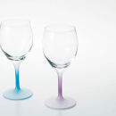 みよし漆器本舗&nbsp;紀州塗り&nbsp;ぬりもん&nbsp;de&nbsp;Verre&nbsp;ワイングラス&nbsp;クールグラデーション&nbsp;単品&nbsp;ブルー&nbsp;300ml