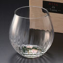 みよし漆器本舗&nbsp;紀州塗り&nbsp;ぬりもん&nbsp;de&nbsp;Verre&nbsp;タンブラーグラス&nbsp;百合&nbsp;380ml