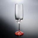 みよし漆器本舗&nbsp;紀州塗り&nbsp;ぬりもん&nbsp;de&nbsp;Verre&nbsp;トールシャンパン&nbsp;蒔絵&nbsp;桜&nbsp;赤&nbsp;185ml