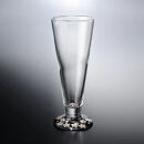 みよし漆器本舗&nbsp;紀州塗りビールグラス&nbsp;ぬりもん&nbsp;de&nbsp;Verre&nbsp;蒔絵&nbsp;桜&nbsp;黒&nbsp;285ml