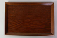 みよし漆器本舗&nbsp;トレー&nbsp;お盆&nbsp;木製&nbsp;31.5cm&nbsp;ノンスリップ&nbsp;漆塗り