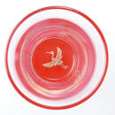 みよし漆器本舗&nbsp;紀州塗り&nbsp;ぬりもん&nbsp;de&nbsp;Verre&nbsp;一口グラス&nbsp;マスセット&nbsp;赤&nbsp;黒&nbsp;ペアセット（鶴・亀）&nbsp;グラス：100ml／マス：90ml