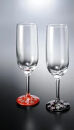 みよし漆器本舗&nbsp;シャンパングラス&nbsp;ペア&nbsp;紀州塗り&nbsp;ぬりもん&nbsp;de&nbsp;Verre&nbsp;蒔絵&nbsp;桜&nbsp;赤&nbsp;黒&nbsp;185ml