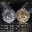 みよし漆器本舗&nbsp;ぬりもん&nbsp;de&nbsp;Verre&nbsp;タンブラーグラス&nbsp;ペア&nbsp;225ml&nbsp;2個&nbsp;セット&nbsp;ゴールド／シルバー