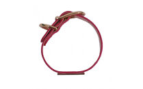 イタリアンレザー製ドッグカラー（ピンク） 