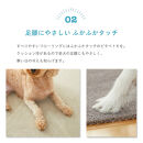 洗えるジョイントペットマット&nbsp;45×45cm&nbsp;ベージュ&nbsp;パウ&ボーン&nbsp;6枚組&nbsp;ピタペトモ&nbsp;犬・猫用