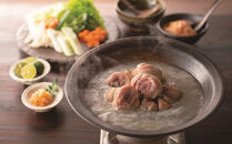 【2月発送分】博多華味鳥　水たきセット（３～４人前）FO-045　