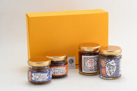 前田農園&nbsp;ご飯のおとも4本4種セット【肉みそ&nbsp;食べるラー油&nbsp;ちりめんじゃこ&nbsp;ごはん&nbsp;ご飯&nbsp;米&nbsp;お米&nbsp;こめ&nbsp;おかず&nbsp;4種類&nbsp;4種&nbsp;夕飯&nbsp;おにぎり&nbsp;朝食&nbsp;お弁当&nbsp;弁当&nbsp;鳥取県&nbsp;北栄町&nbsp;おすすめ&nbsp;人気】