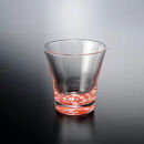 みよし漆器本舗&nbsp;&nbsp;紀州塗り&nbsp;ぬりもん&nbsp;de&nbsp;Verre&nbsp;フリーグラス&nbsp;蒔絵&nbsp;桜&nbsp;赤&nbsp;210ml