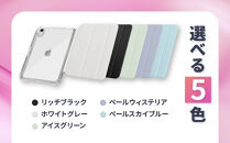 【DOORBAY】 iPad mini A17 Pro/第6世代 ペン収納 スライド式 ケース 耐衝撃 縦置き 横置き スタンドケース 背面透明 人気 おしゃれ＜ペールウィステリア＞［ 京都 iPad アクセサリ ケース ペンシルホルダー付き 人気 おすすめ iPadmini7 iPadmini6 カバー 保護ケース タブレット ギフト プレゼント お取り寄せ 通販 送料無料 ふるさと納税 ］