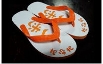 アート島ぞうり＜青＞