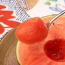 ［先行予約］厳選 小玉すいか Ｍサイズ／１玉入り［農家直送］［和歌山県産］［MS126］