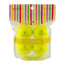 ゴルフボール KIRA candy イエロー 12球入 (4個×3袋）レディース キャスコ kasco