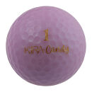 ゴルフボール KIRA candy 4色 12球入 (4個×3袋）レディース キャスコ kasco