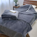 【2枚組】スーパーロングサイズ&nbsp;洗える&nbsp;ふんわり軽量毛布&nbsp;チャコール&nbsp;NM-1422-2P-CY